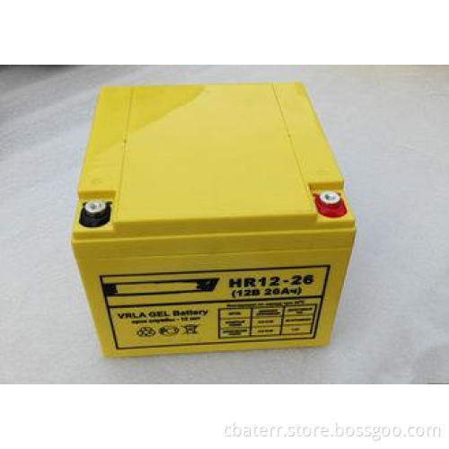 Rechargeable 12 v 26ah / 28ah M5 UPS Lead Acid Battery Deep